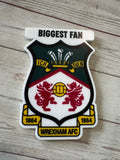 Wrexham AFC Fridge Magnet - Personalised