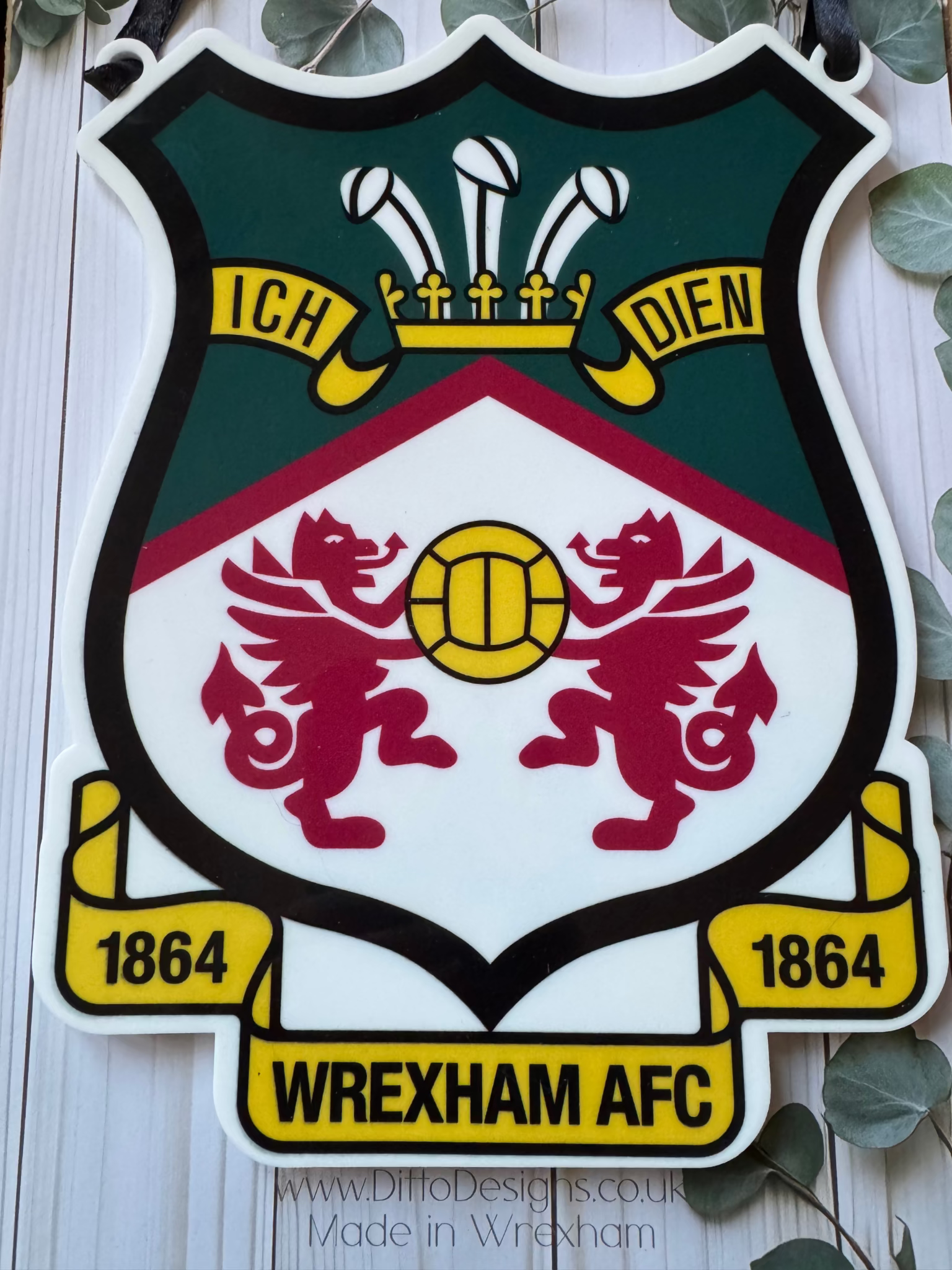 Wrexham AFC Hanging Sign