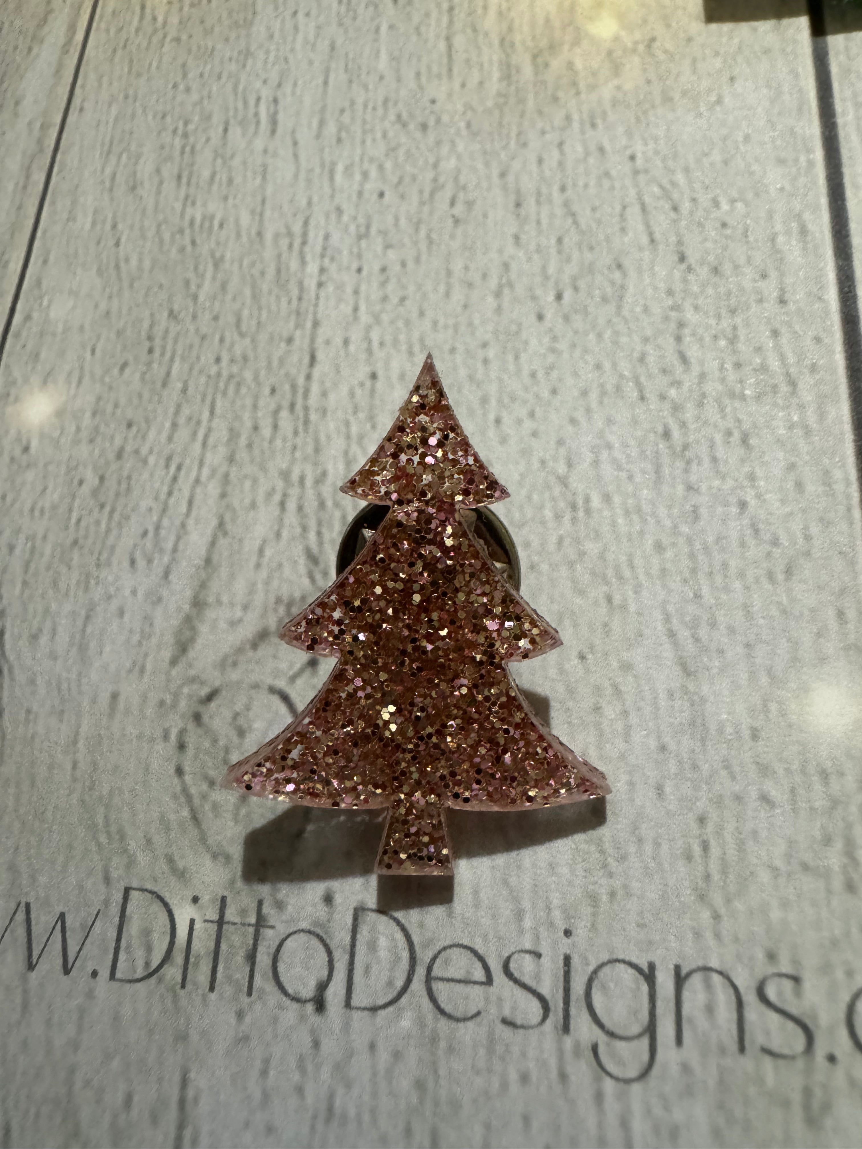 Christmas Tree Pin Badge