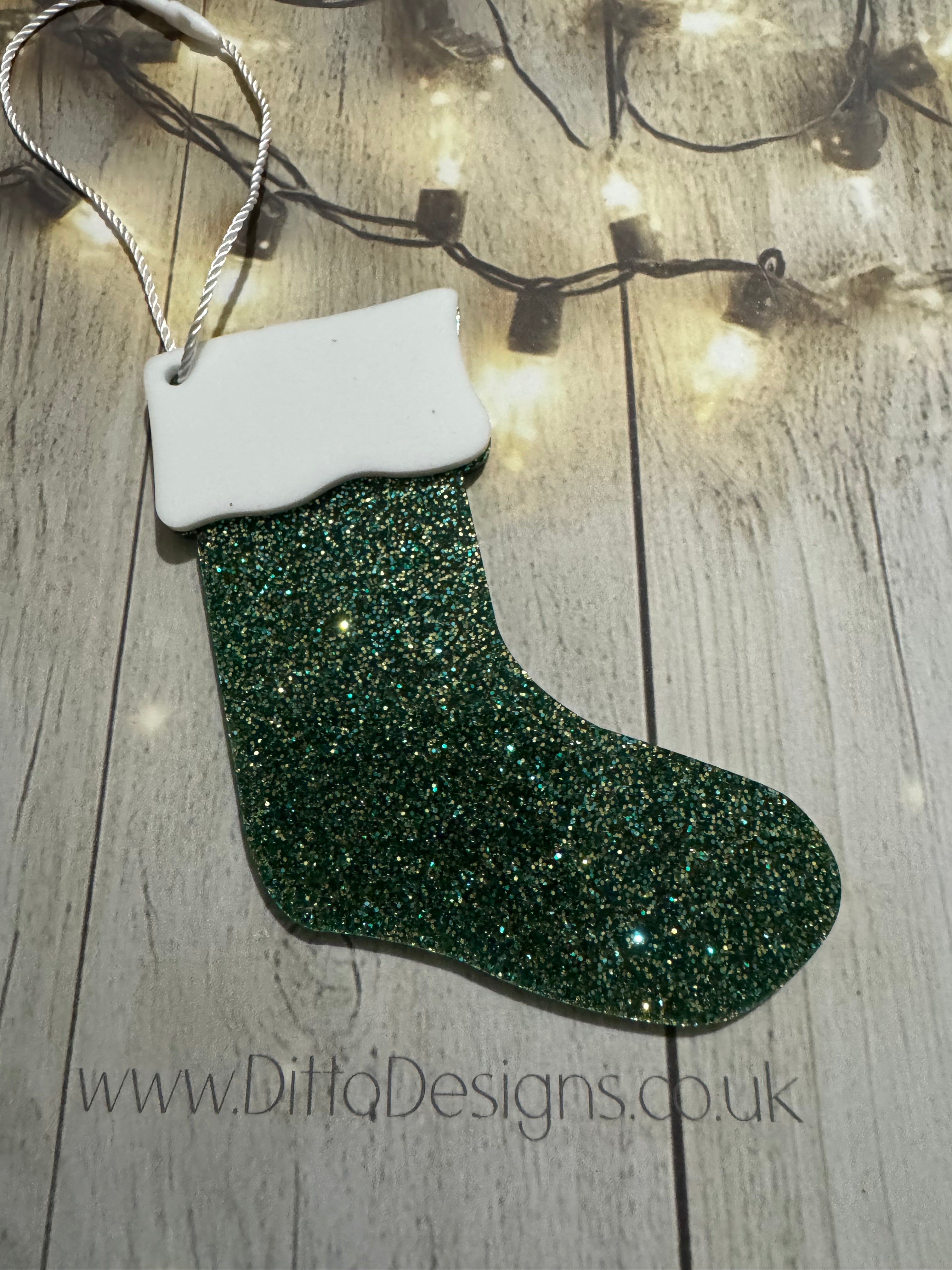 Personalised Stocking Baubles