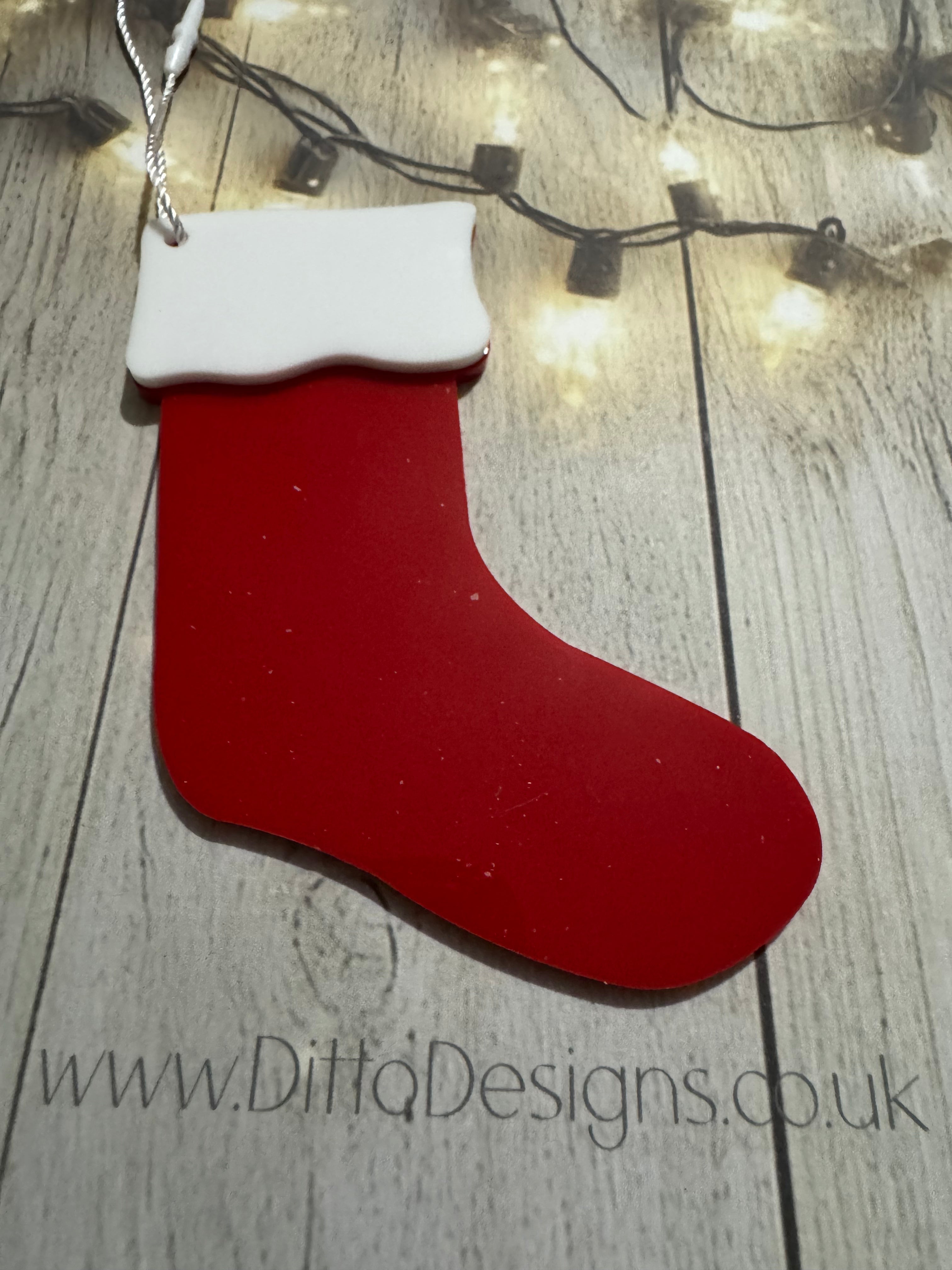 Personalised Stocking Baubles