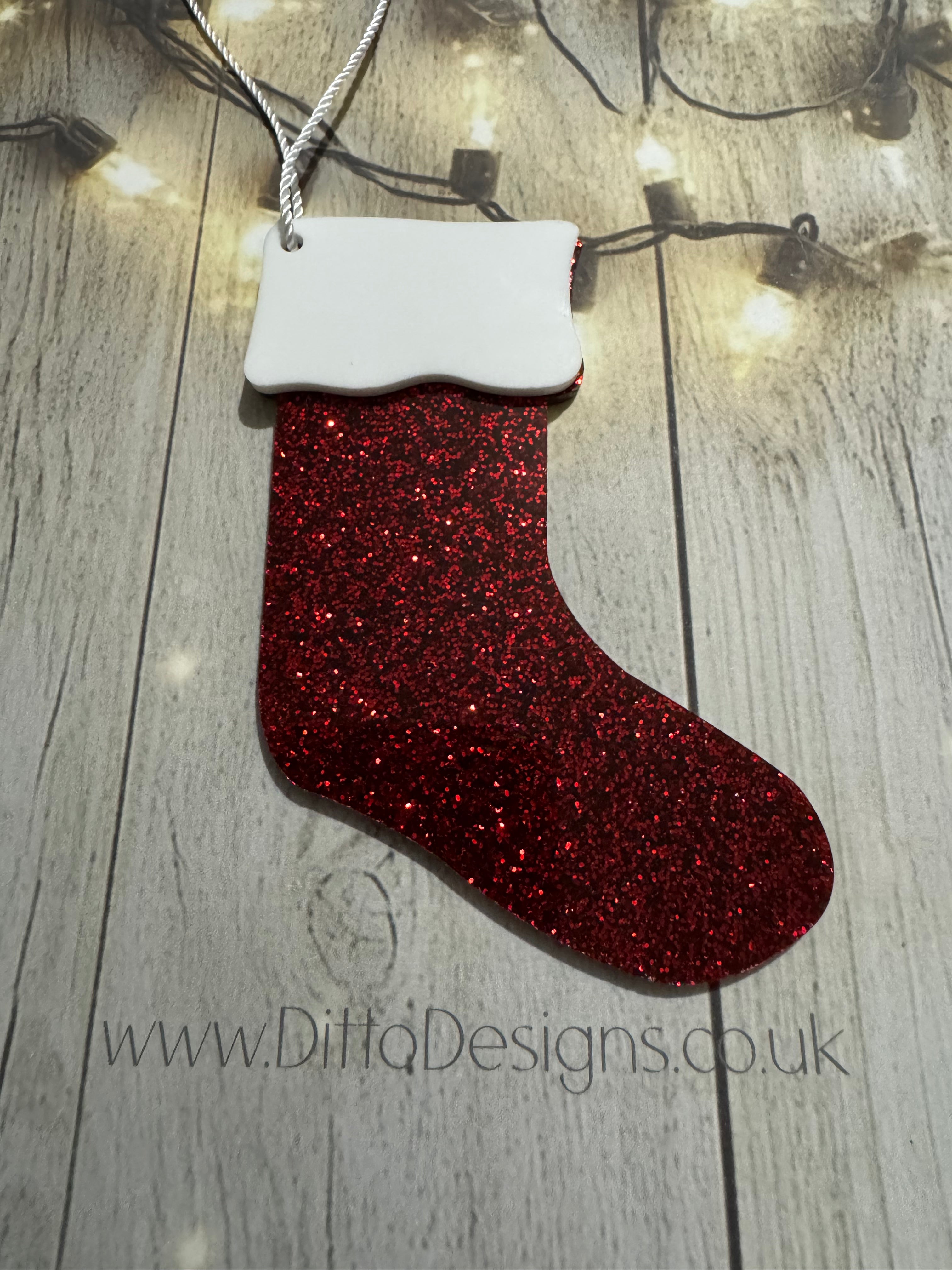Personalised Stocking Baubles