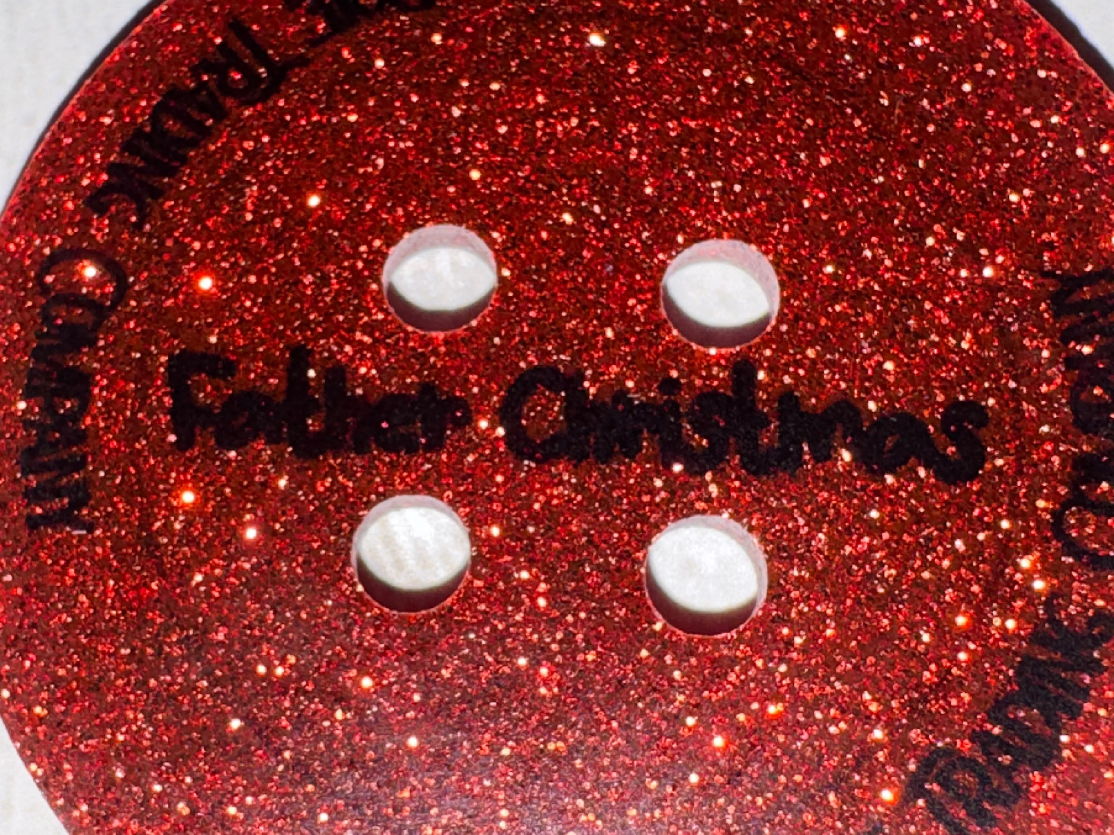 Santa / Father Christmas Lost Button