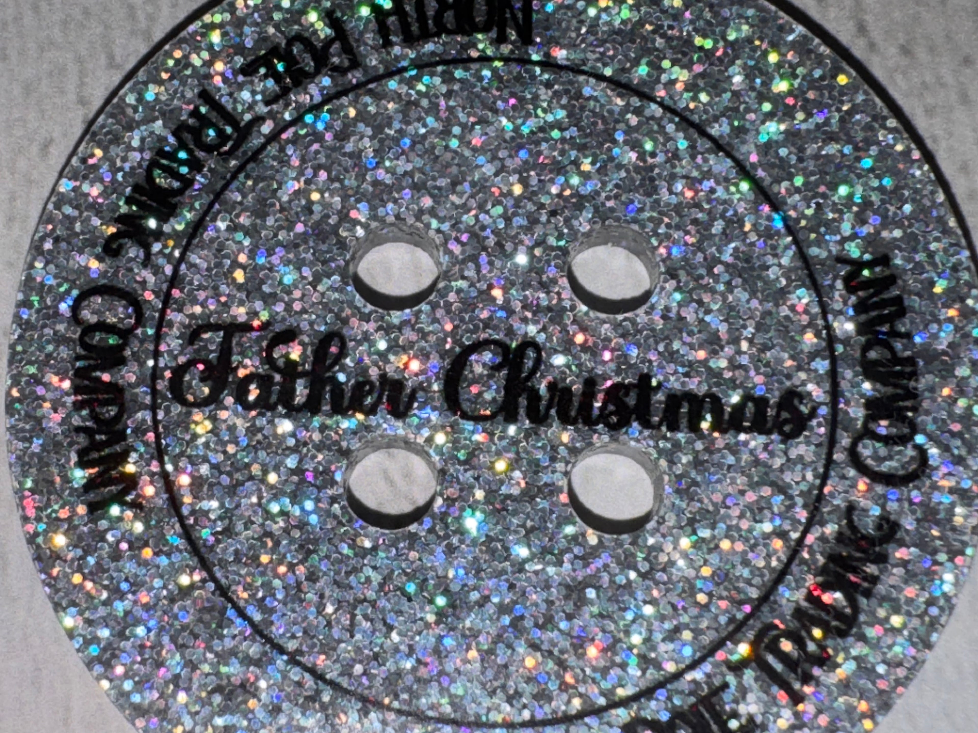 Santa / Father Christmas Lost Button